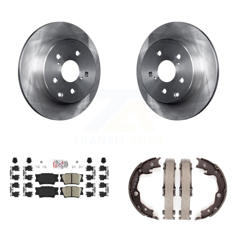 Transit Auto K8A-108130 Disc Brake Kit for 2006-2018 Lexus HS250h, Toyota RAV4 - Rear product image