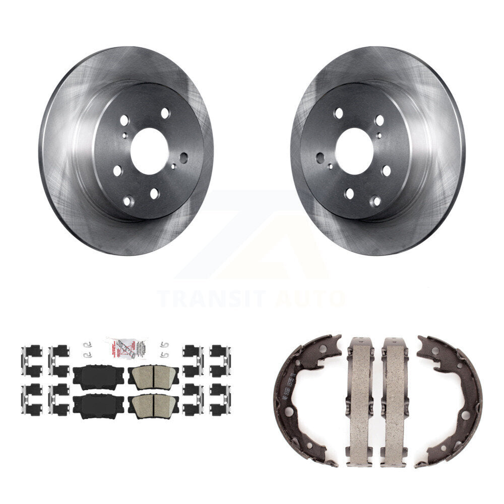 Transit Auto K8A-108131 Disc Brake Kit for 2006-2018 Lexus HS250h, Toyota RAV4 - Rear product image