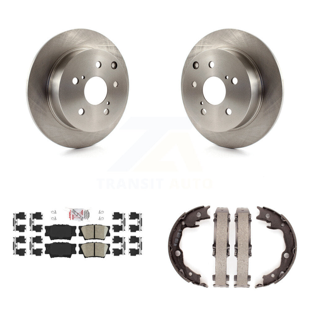 Transit Auto K8A-108133 Disc Brake Kit for 2009-2013 Toyota Matrix, Pontiac Vibe - Rear product image