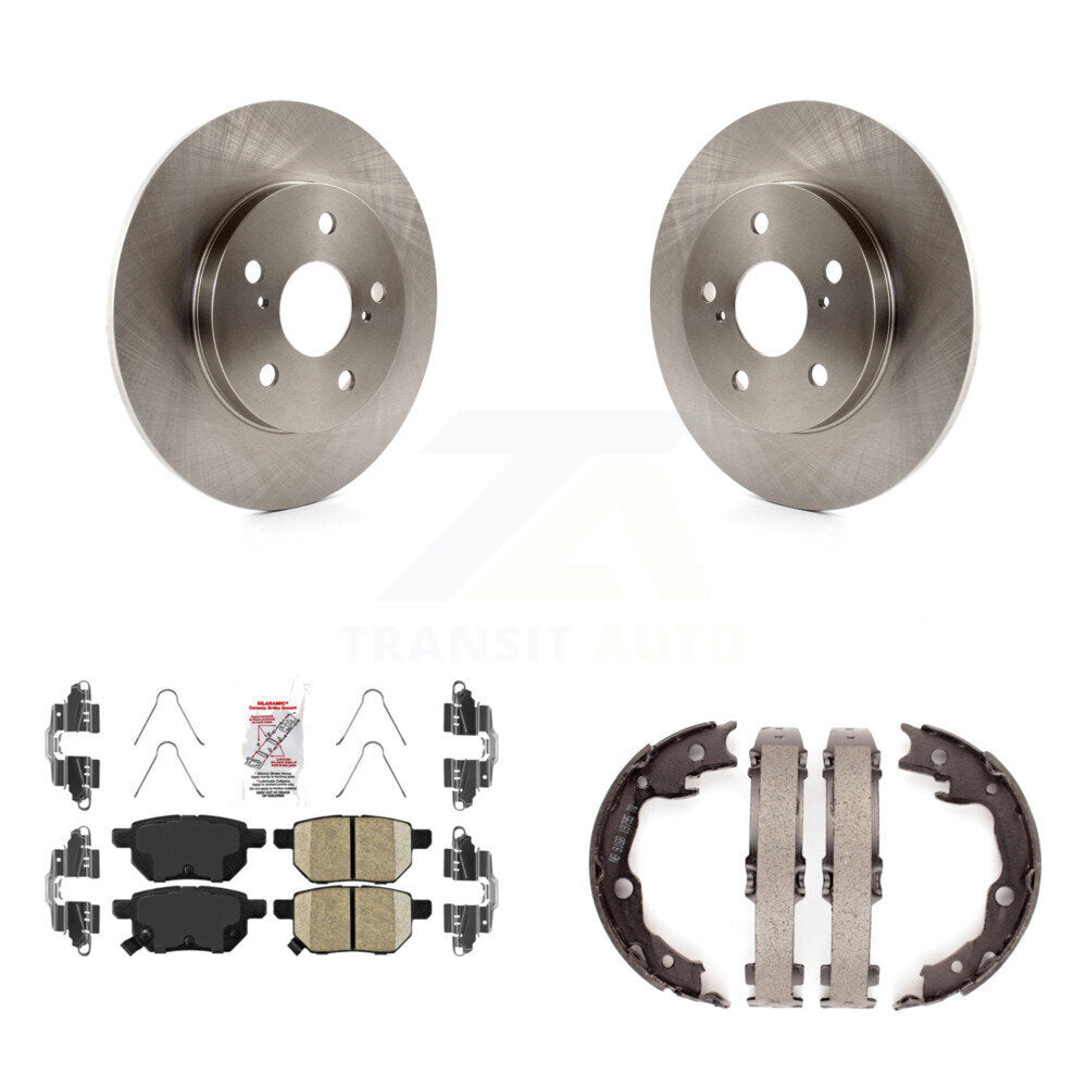 Transit Auto K8A-108134 Disc Brake Kit for 2009-2013 Toyota Matrix, Pontiac Vibe - Rear product image