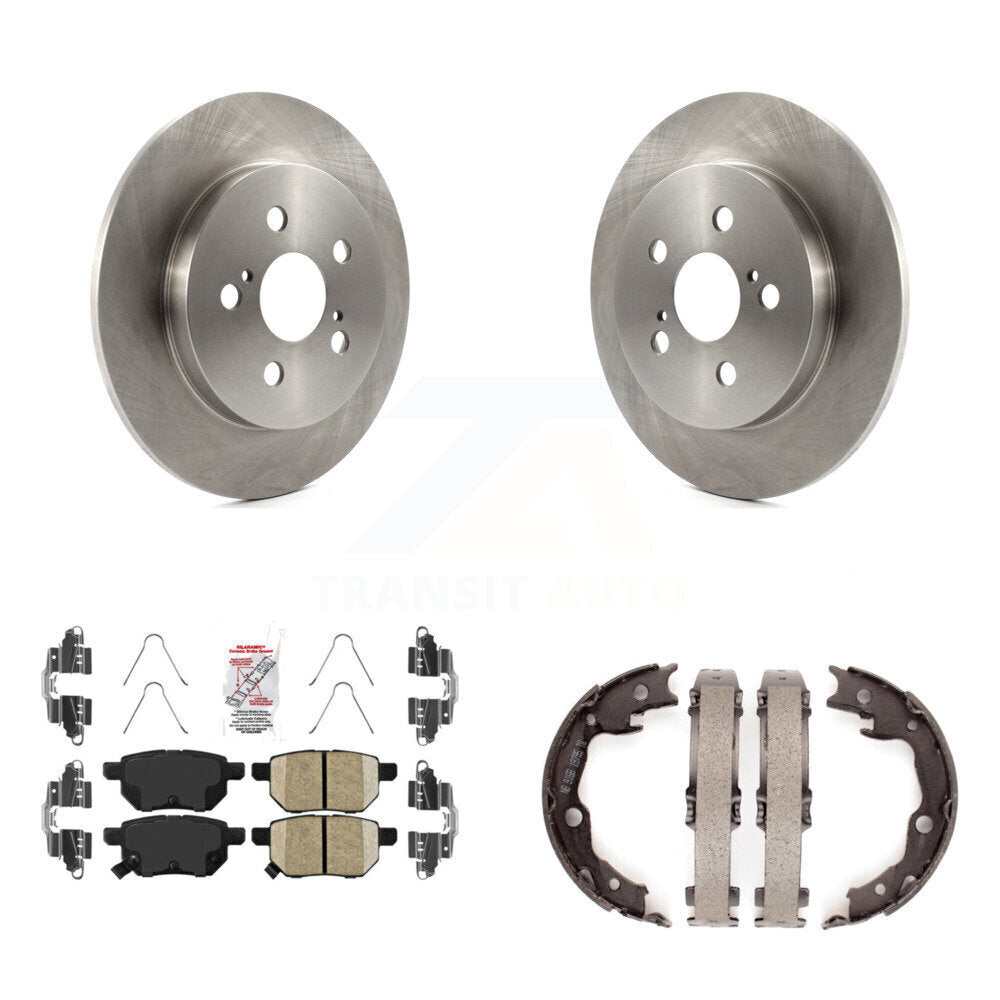 Transit Auto K8A-108135 Disc Brake Kit for 2009-2012 Pontiac Vibe, Toyota Matrix - Rear product image