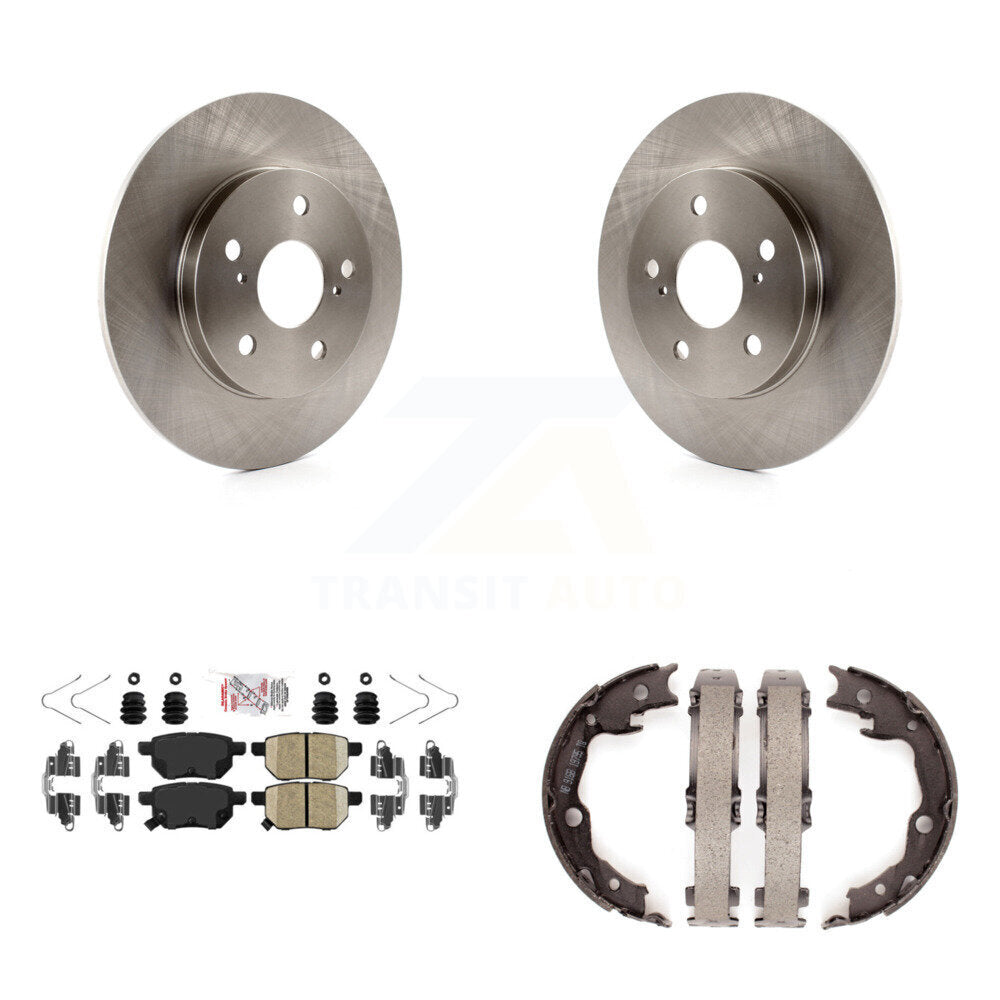 Transit Auto K8A-108136 Disc Brake Kit for 2009-2013 Toyota Matrix, Pontiac Vibe - Rear product image
