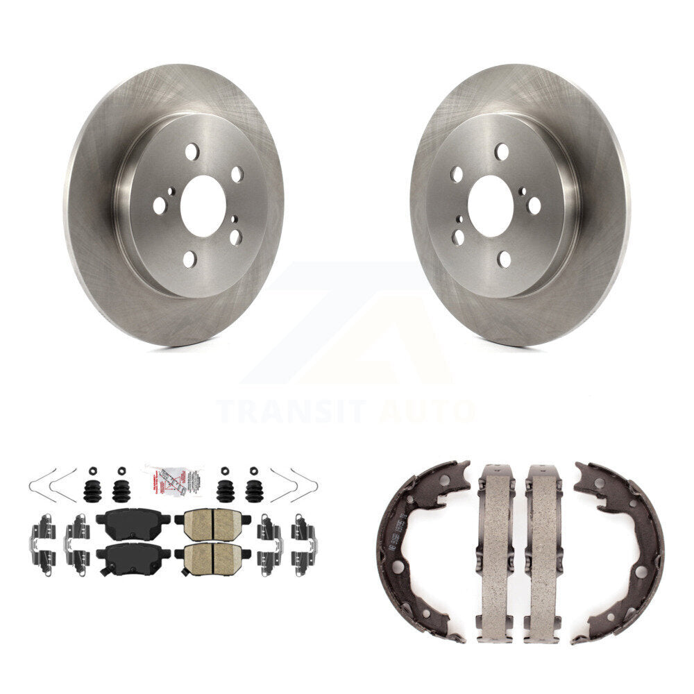 Transit Auto K8A-108137 Disc Brake Kit for 2009-2012 Pontiac Vibe, Toyota Matrix - Rear product image