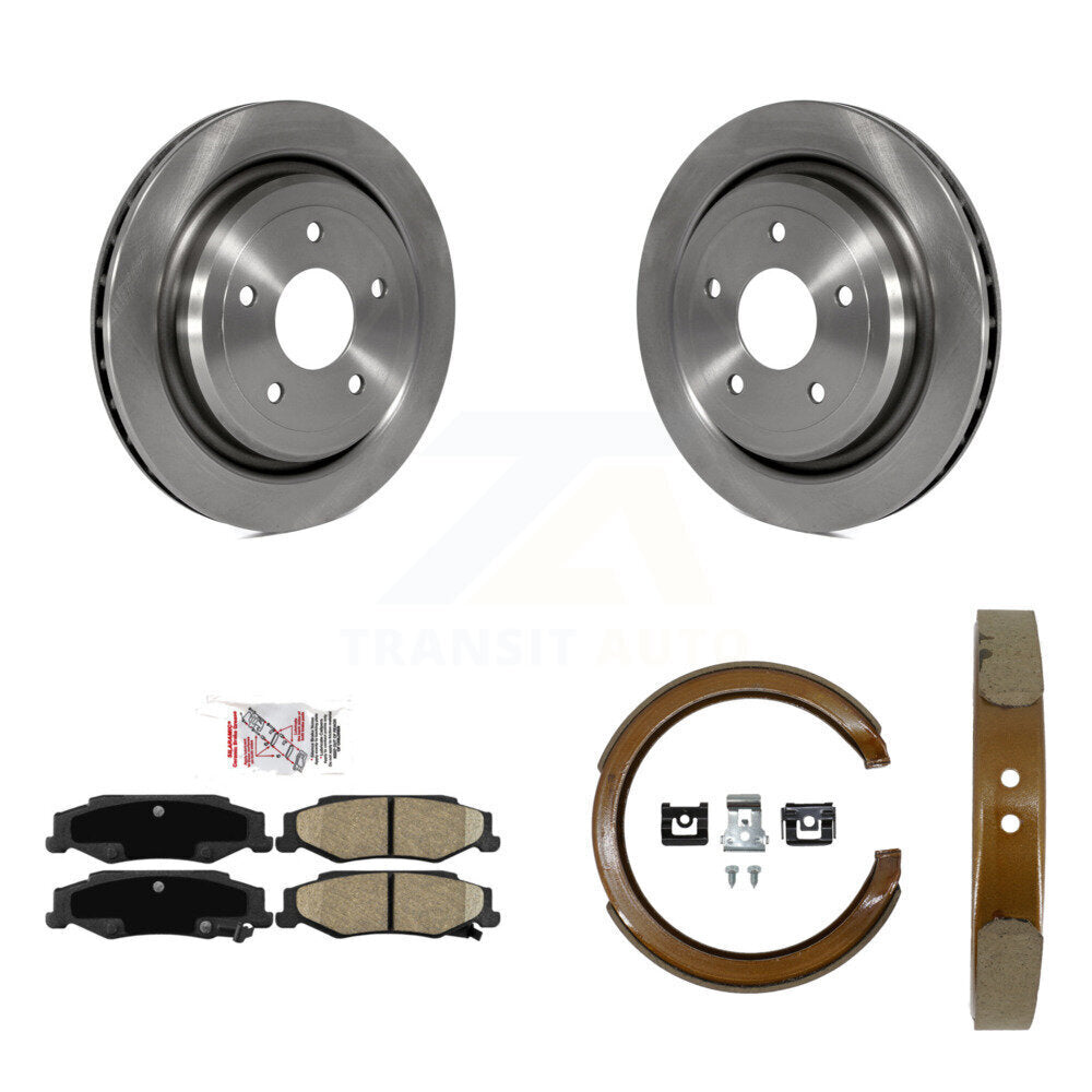 Transit Auto K8A-108144 Disc Brake Kit for 2004-2013 Cadillac XLR, Chevrolet Corvette - Rear product image