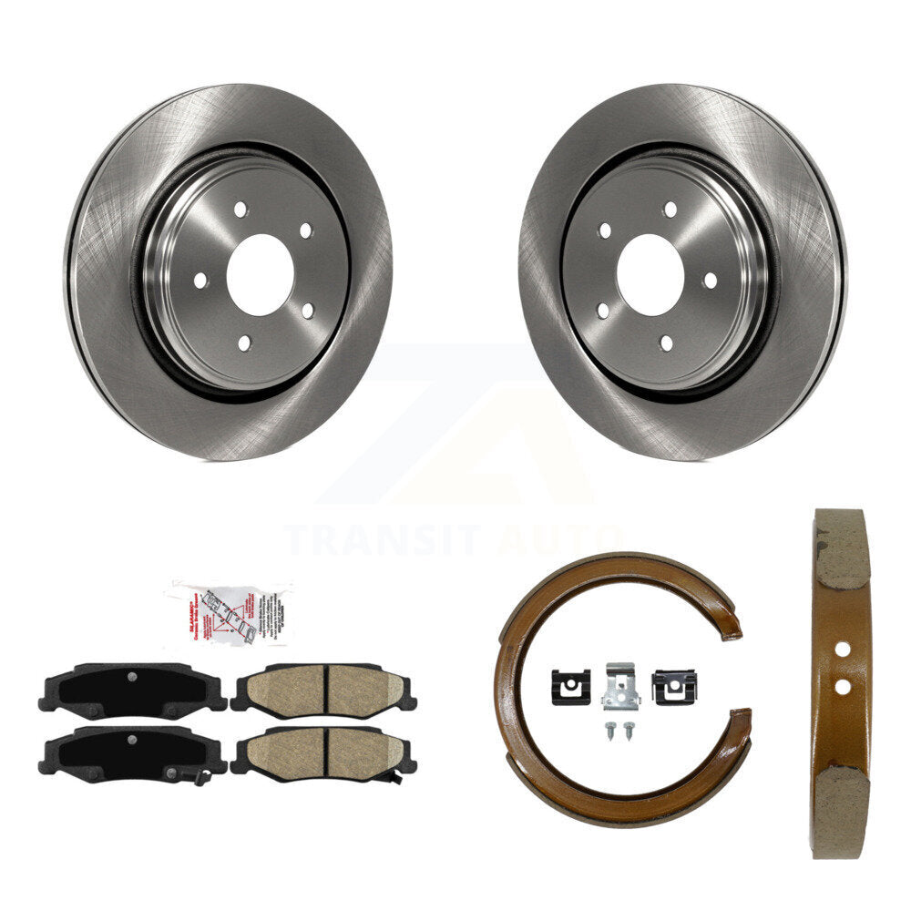Transit Auto K8A-108145 Disc Brake Kit for 2005-2013 Cadillac XLR, Chevrolet Corvette - Rear product image