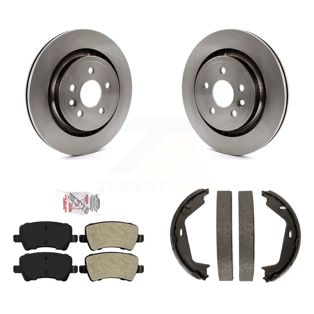 Transit Auto K8A-108149 Disc Brake Kit for 2007-2009 Volvo S80 - Rear product image