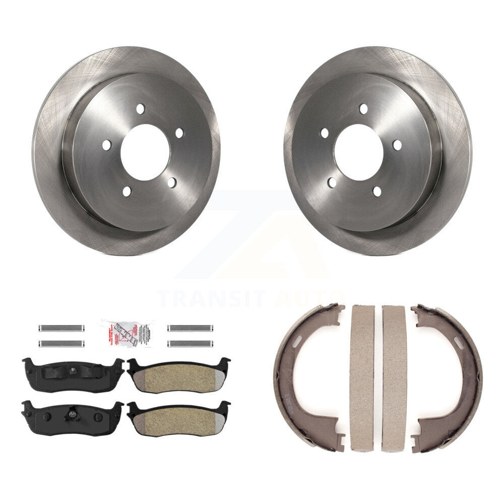 Transit Auto K8A-108152 Disc Brake Kit for 1998-2004 Ford F-150 Heritage, Lincoln Blackwood, Ford Expedition & more - Rear product image