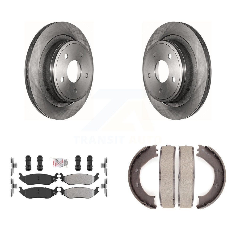 Transit Auto K8A-108158 Disc Brake Kit for 2002-2008 Dodge Ram 1500, Chrysler Aspen, Dodge Durango - Rear product image