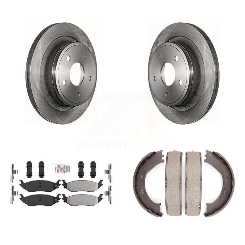 Transit Auto K8A-108158 Disc Brake Kit for 2002-2008 Dodge Ram 1500, Chrysler Aspen, Dodge Durango - Rear product image