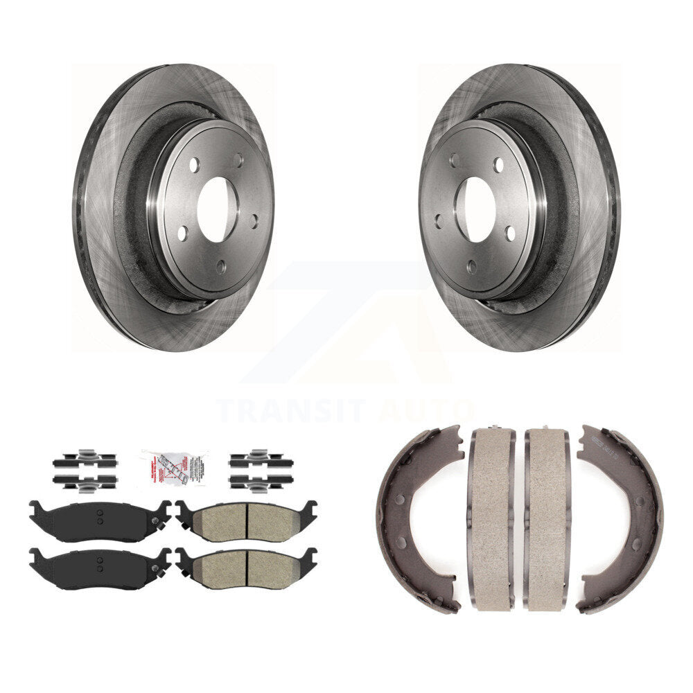 Transit Auto K8A-108159 Disc Brake Kit for 2002-2008 Dodge Ram 1500, Chrysler Aspen, Dodge Durango - Rear product image
