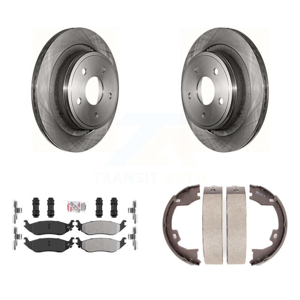 Transit Auto K8A-108166 Disc Brake Kit for 2007-2008 Dodge Ram 1500 - Rear product image