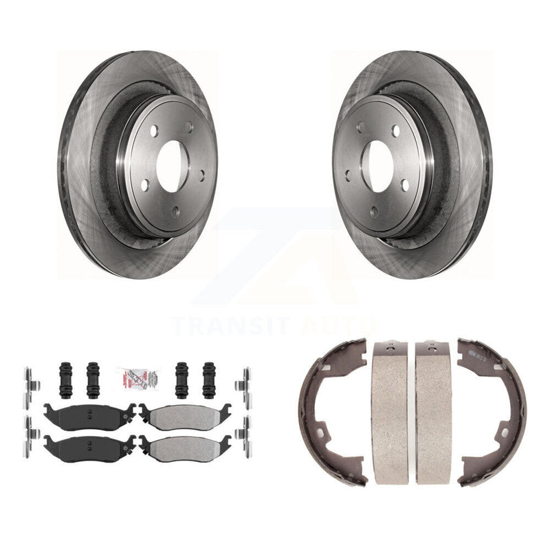 Transit Auto K8A-108166 Disc Brake Kit for 2007-2008 Dodge Ram 1500 - Rear product image