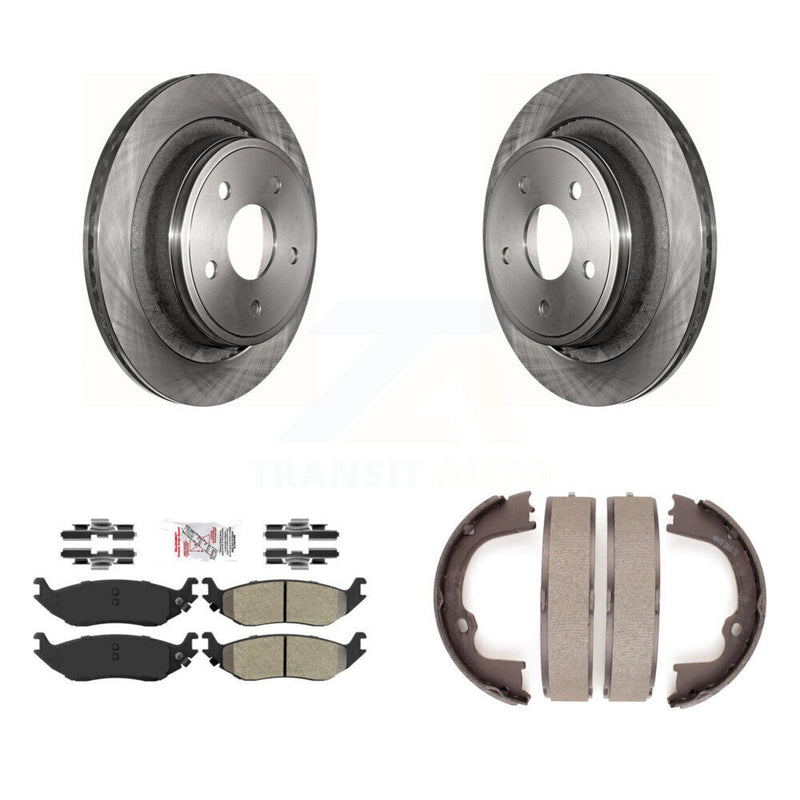 Transit Auto K8A-108168 Disc Brake Kit for 2007-2021 Ram 1500 Classic, Ram 1500, Chrysler Aspen & more - Rear product image