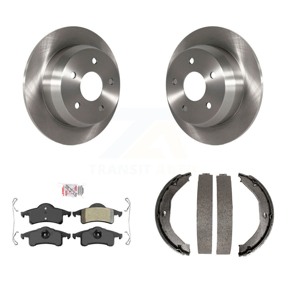 Transit Auto K8A-108177 Disc Brake Kit for 1999-2004 Jeep Grand Cherokee - Rear product image