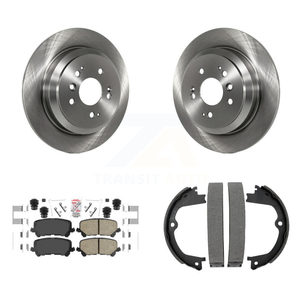 Transit Auto K8A-108180 Disc Brake Kit for 2016-2024 Honda Passport, Honda Ridgeline, Honda Pilot - Rear product image