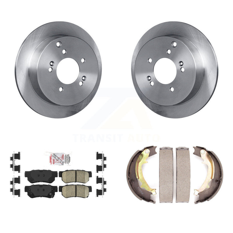 Transit Auto K8A-108183 Disc Brake Kit for 2001-2010 Hyundai Tucson, Kia Sportage, Hyundai Santa Fe - Rear product image