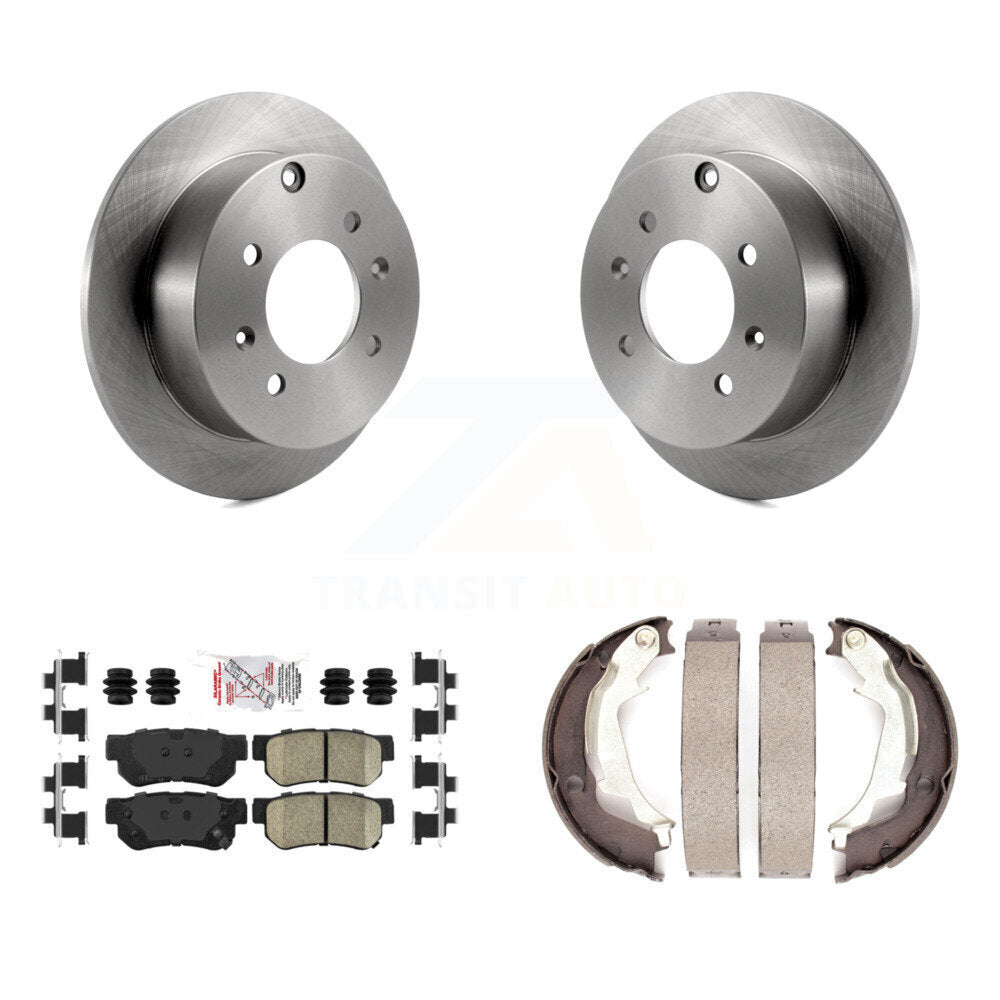 Transit Auto K8A-108184 Disc Brake Kit for 1999-2006 Kia Optima, Hyundai Sonata - Rear product image
