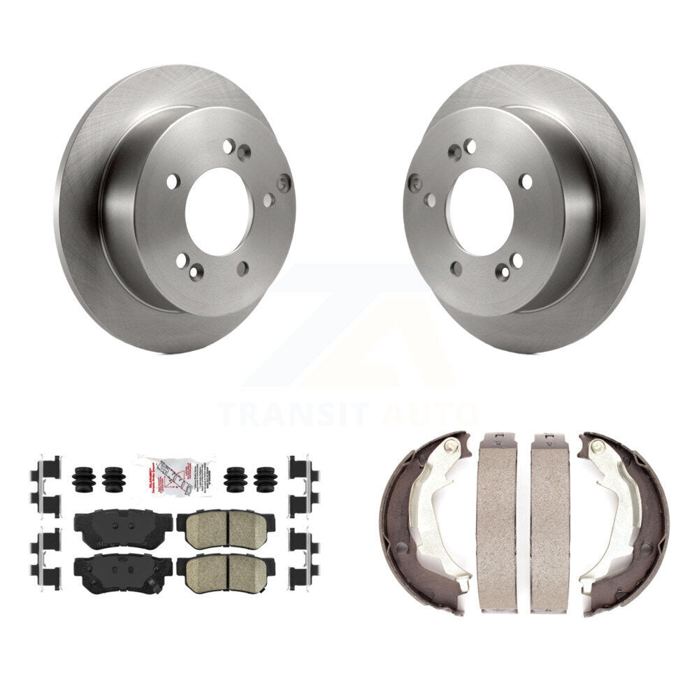 Transit Auto K8A-108186 Disc Brake Kit for 2001-2006 Kia Optima, Hyundai Sonata, Hyundai XG350 & more - Rear product image