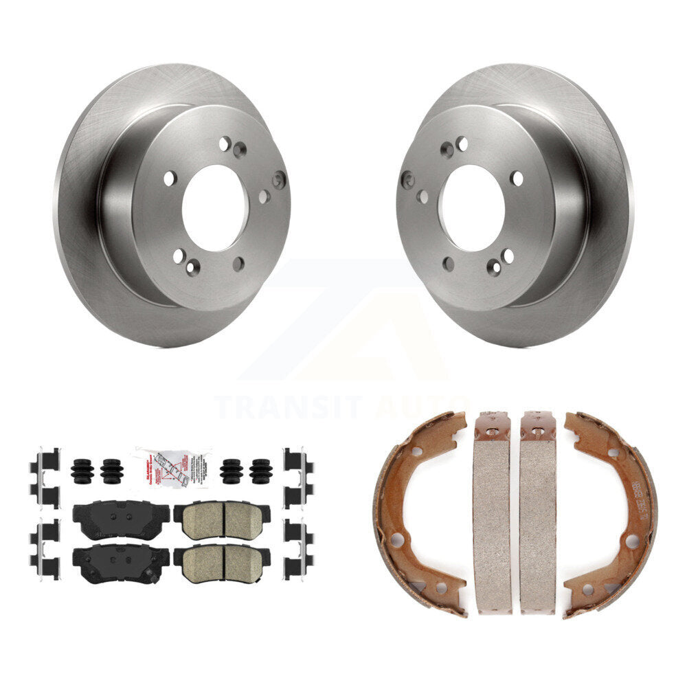 Transit Auto K8A-108188 Disc Brake Kit for 2005-2010 Hyundai Sonata, Kia Optima, Hyundai Tucson & more - Rear product image