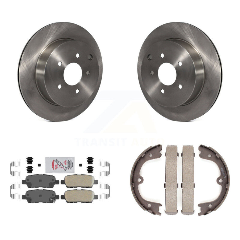 Transit Auto K8A-108215 Disc Brake Kit for 2003-2016 INFINITI Q70, INFINITI Q70L, INFINITI QX70 & more - Rear product image