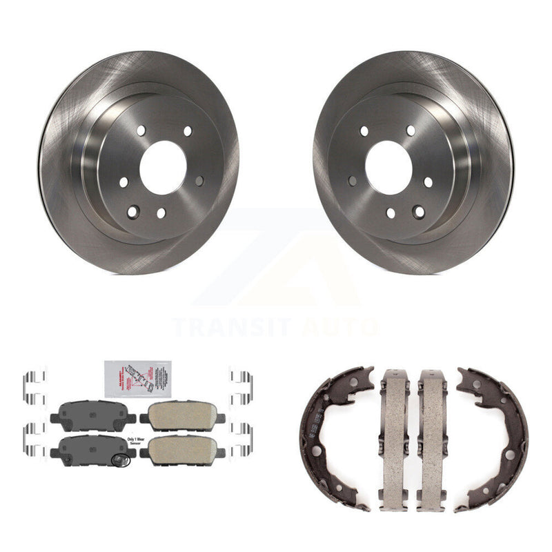Transit Auto K8A-108218 Disc Brake Kit for 2008-2022 Nissan LEAF, Nissan Juke, Nissan Rogue Select & more - Rear product image