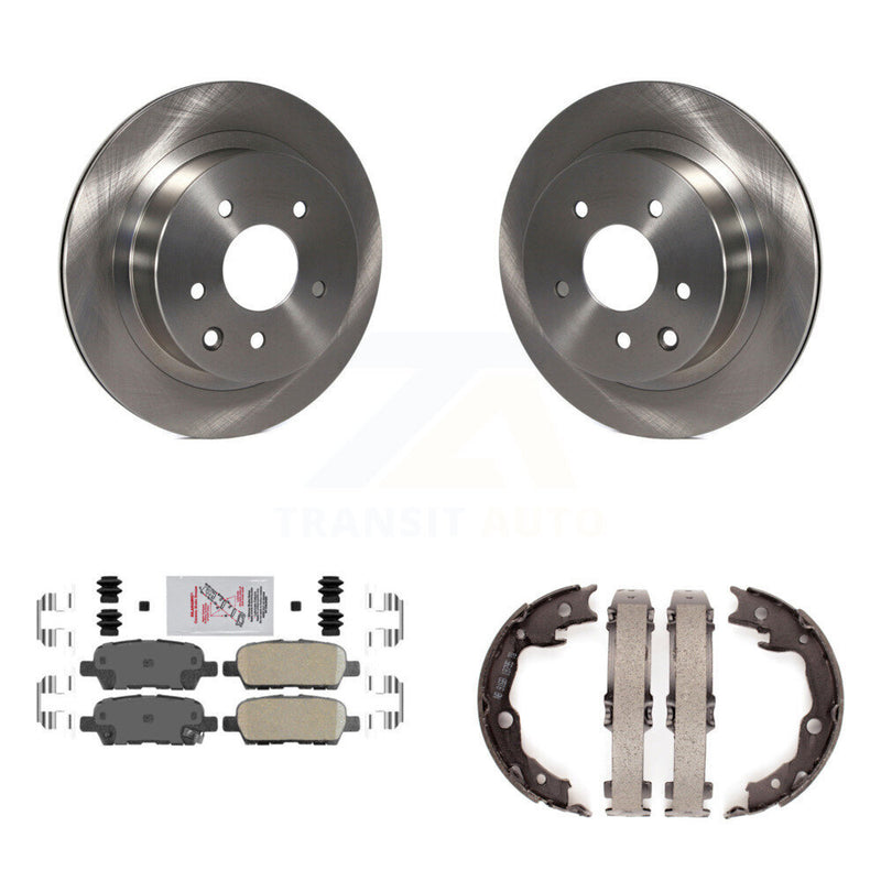 Transit Auto K8A-108219 Disc Brake Kit for 2008-2022 Nissan LEAF, Nissan Juke, Nissan Rogue Select & more - Rear product image