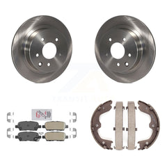 Transit Auto K8A-108222 Disc Brake Kit for 2003-2005 INFINITI G35, Nissan 350Z - Rear product image
