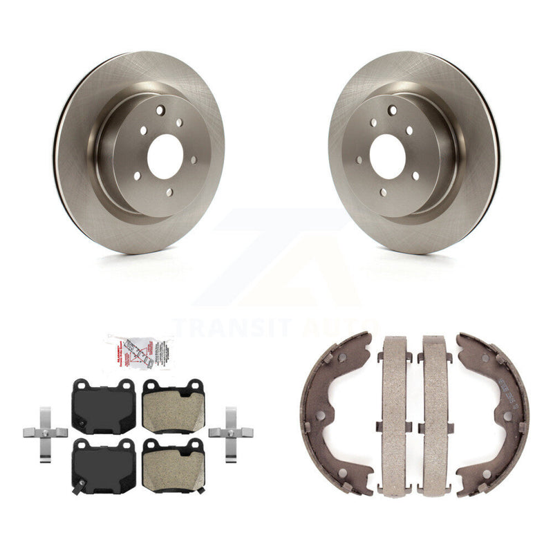 Transit Auto K8A-108223 Disc Brake Kit for 2003-2009 INFINITI G35, Nissan 350Z - Rear product image