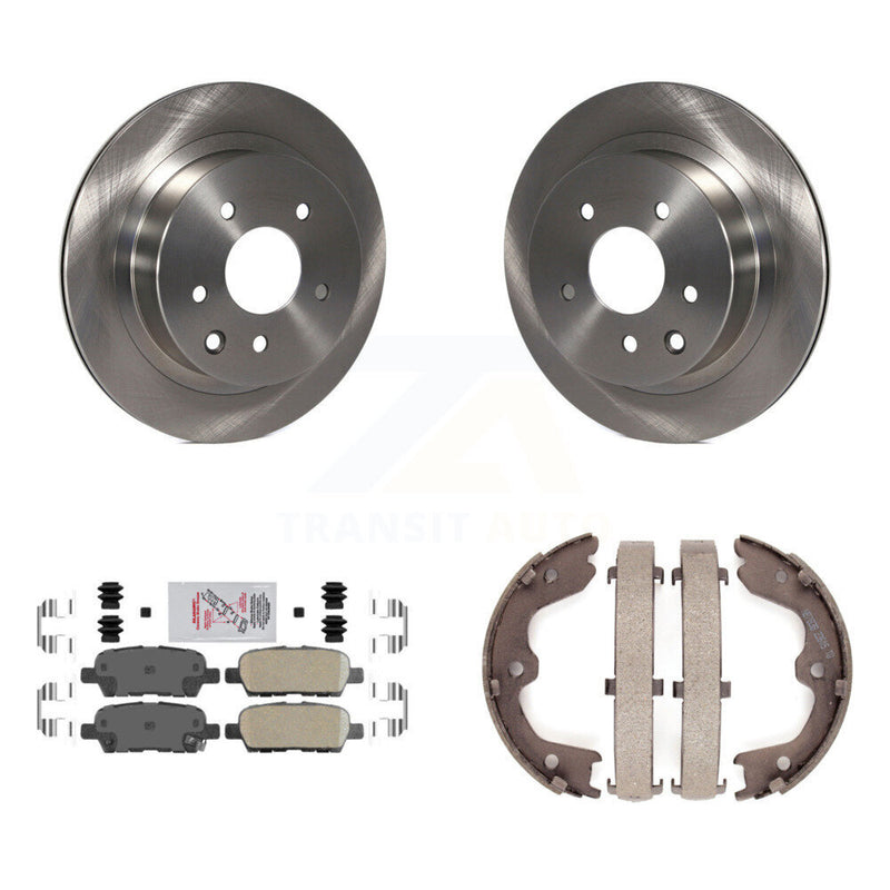 Transit Auto K8A-108224 Disc Brake Kit for 2003-2005 INFINITI G35, Nissan 350Z - Rear product image