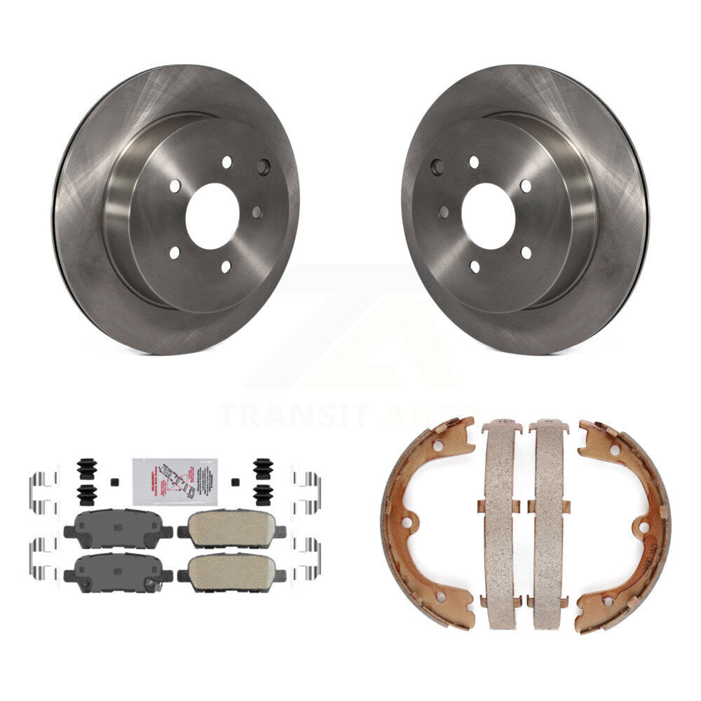 Transit Auto K8A-108228 Disc Brake Kit for 2004-2008 INFINITI FX35, INFINITI FX45, Nissan Quest - Rear product image