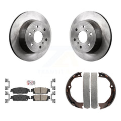 Transit Auto K8A-108237 Disc Brake Kit for 2014-2020 Chevrolet Suburban, Chevrolet Silverado 1500 LD, GMC Sierra 1500 Limited & more - Rear product image