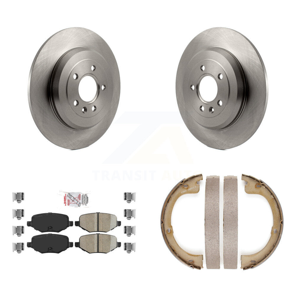 Transit Auto K8A-108246 Disc Brake Kit for 2010-2019 Lincoln MKT - Rear product image