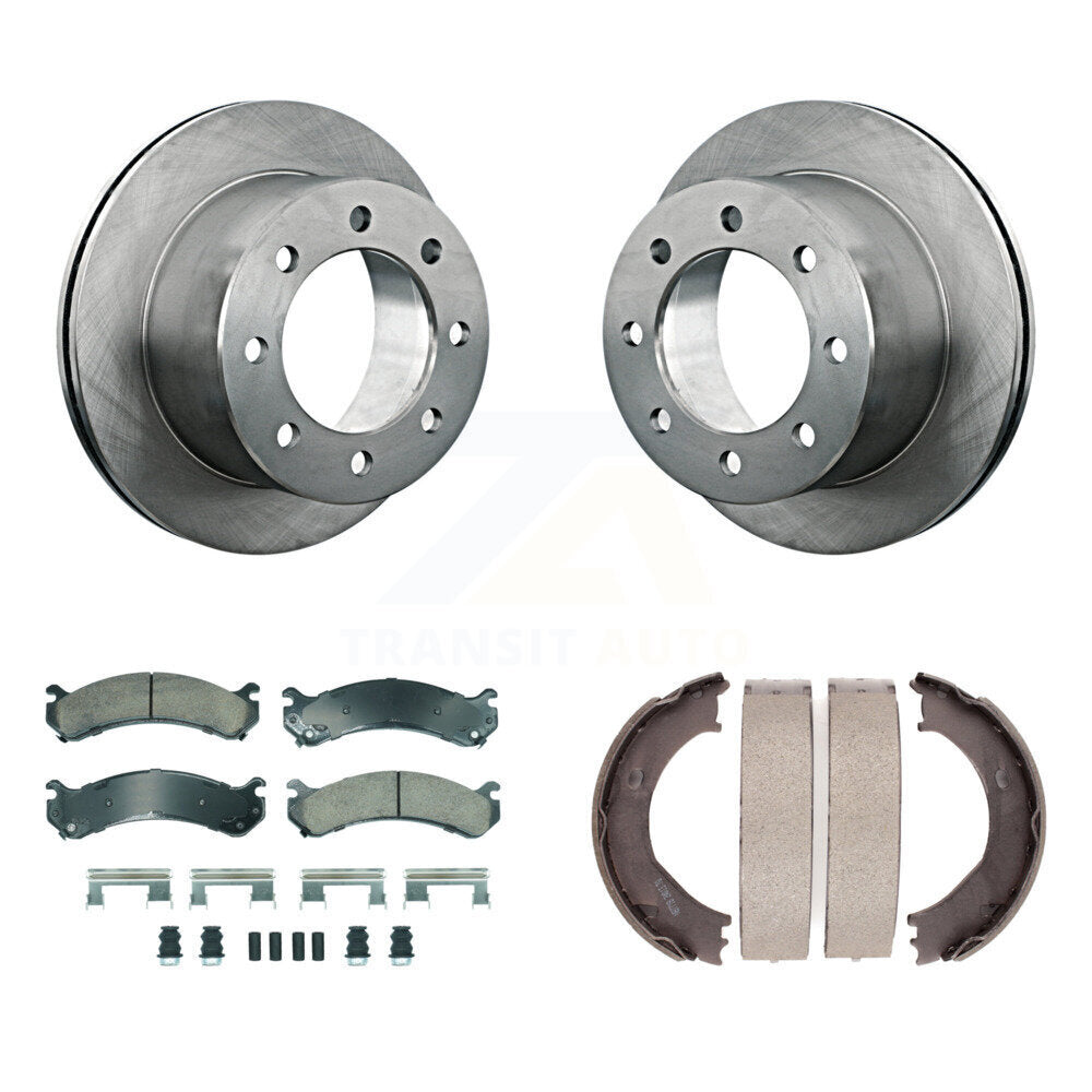 Transit Auto K8A-108256 Disc Brake Kit for 2001-2010 GMC Sierra 3500 HD, Chevrolet Silverado 3500 Classic, Chevrolet Silverado 3500 HD & more - Rear product image