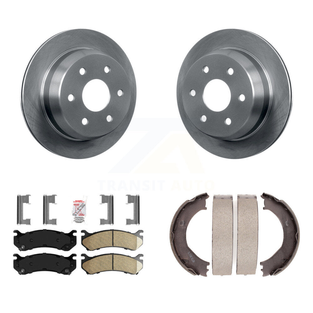 Transit Auto K8A-108265 Disc Brake Kit for 2003 Chevrolet Silverado 2500, Chevrolet Silverado 2500 HD, GMC Sierra 2500 - Rear product image