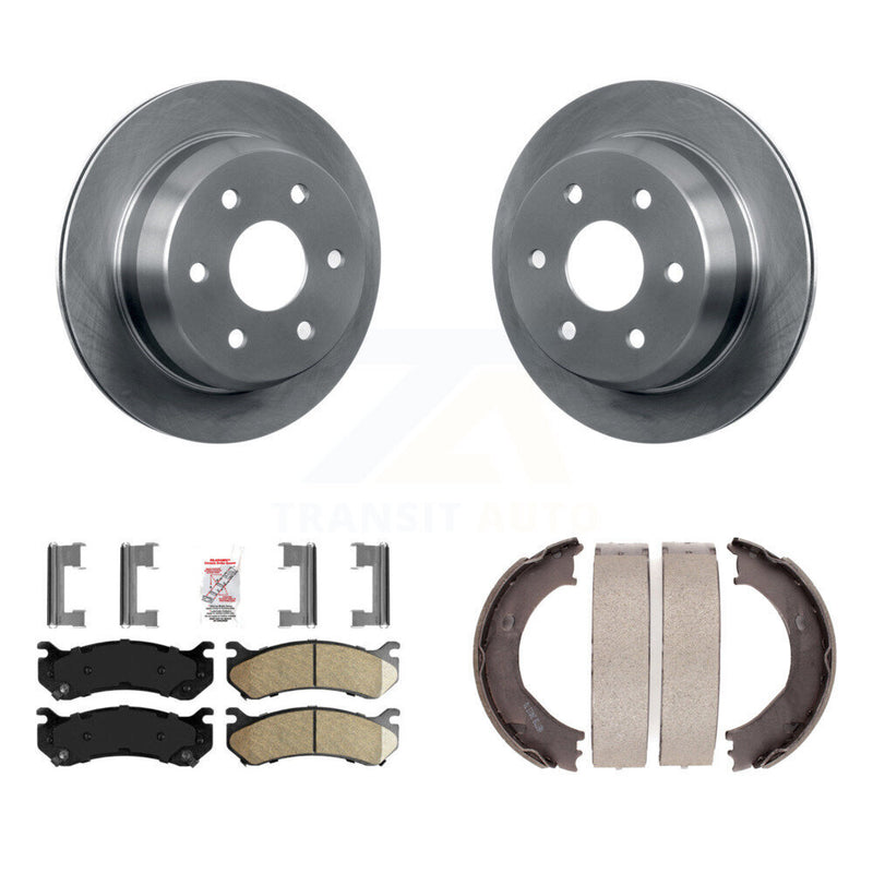 Transit Auto K8A-108265 Disc Brake Kit for 2003 Chevrolet Silverado 2500, Chevrolet Silverado 2500 HD, GMC Sierra 2500 - Rear product image