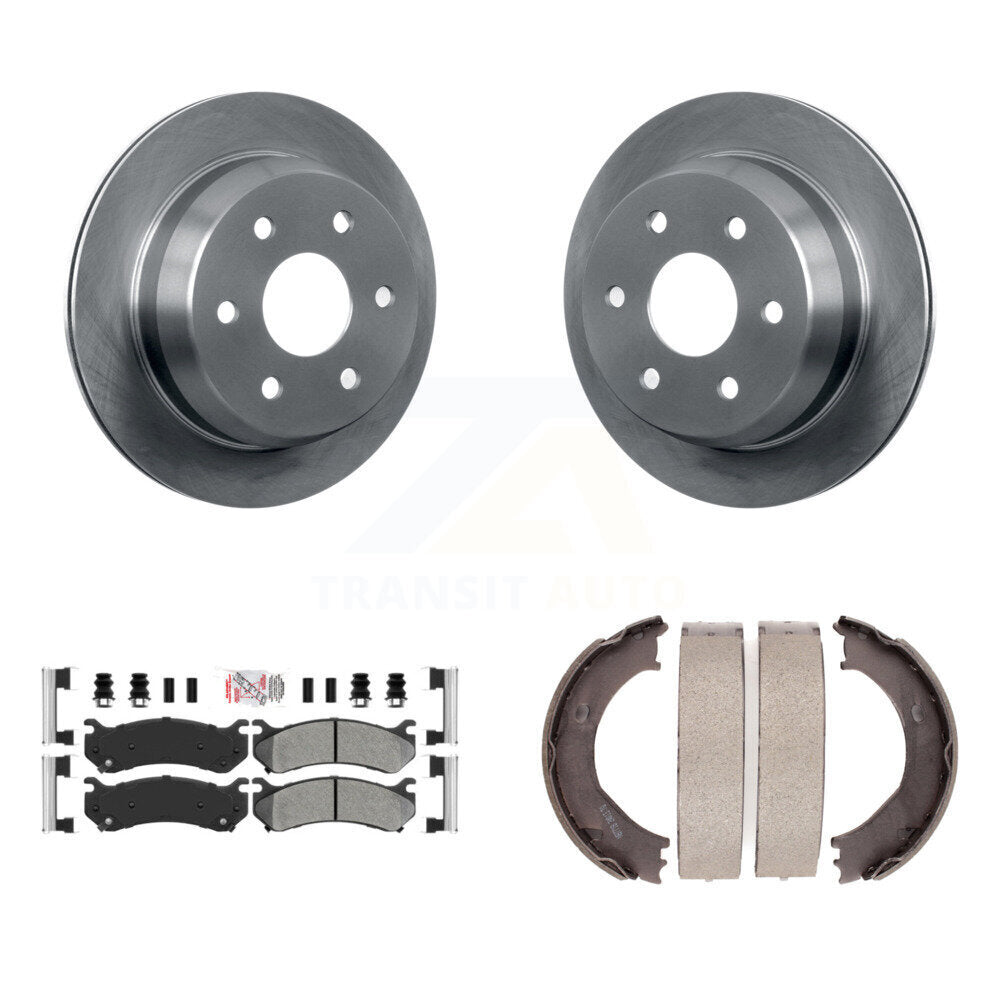 Transit Auto K8A-108266 Disc Brake Kit for 2003 Chevrolet Silverado 2500, Chevrolet Silverado 2500 HD, GMC Sierra 2500 - Rear product image