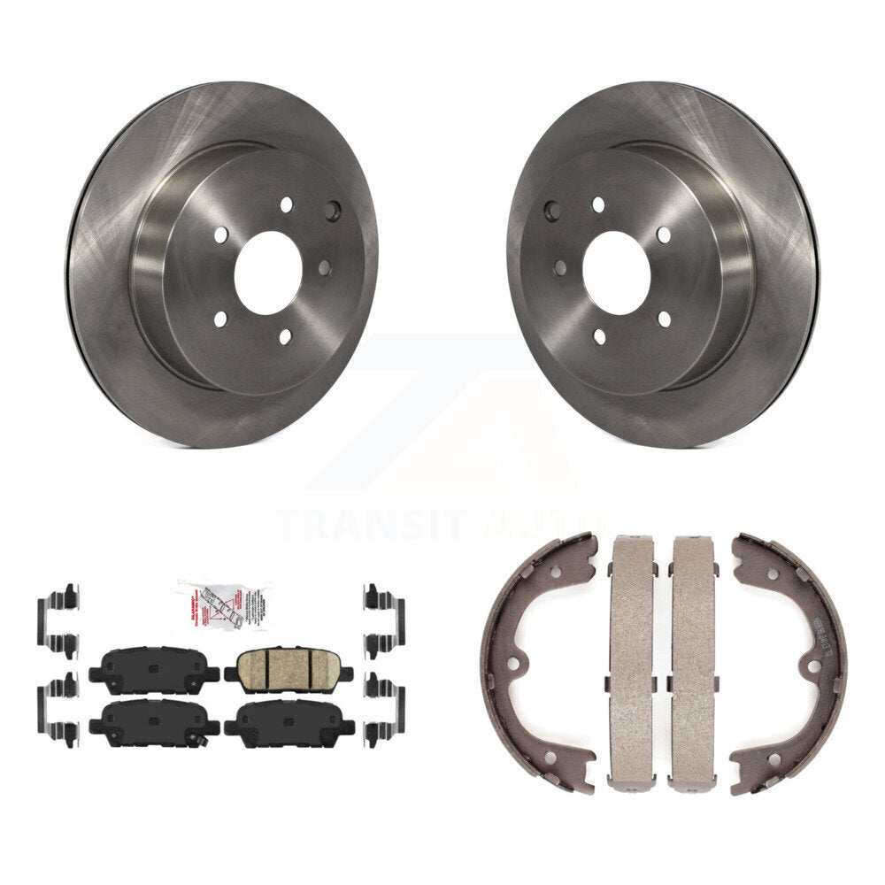 Transit Auto K8A-108288 Disc Brake Kit for 2003-2016 INFINITI Q70, INFINITI Q70L, INFINITI QX70 & more - Rear product image