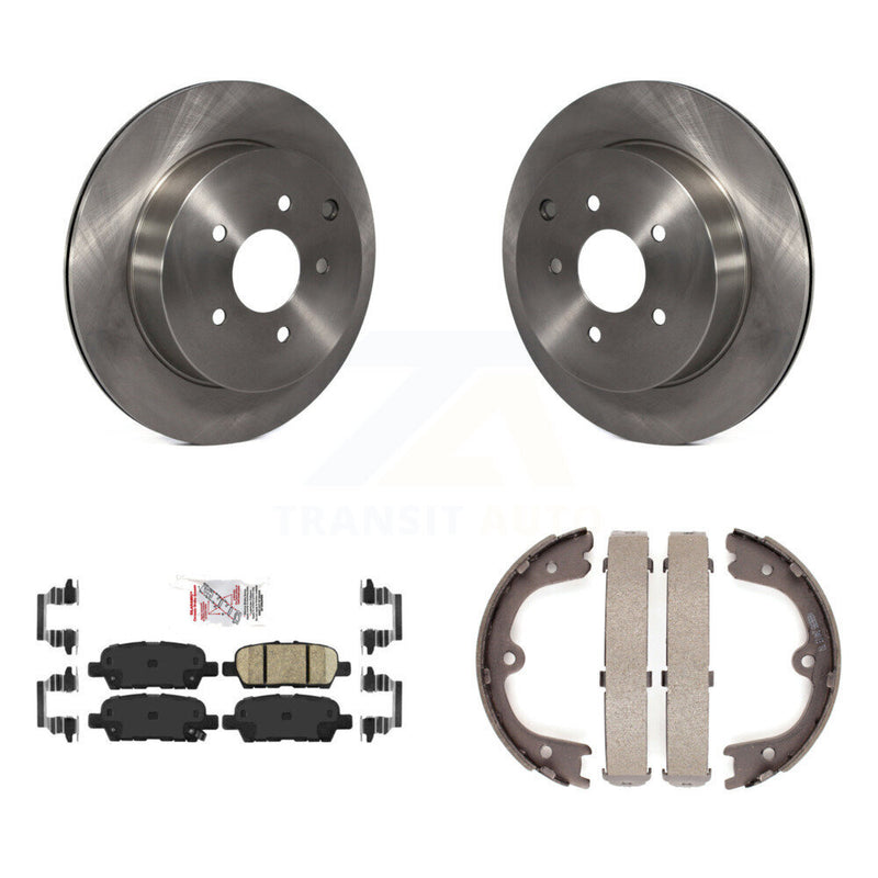 Transit Auto K8A-108288 Disc Brake Kit for 2003-2016 INFINITI Q70, INFINITI Q70L, INFINITI QX70 & more - Rear product image
