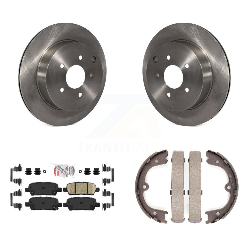 Transit Auto K8A-108289 Disc Brake Kit for 2003-2016 INFINITI Q70, INFINITI Q70L, INFINITI QX70 & more - Rear product image