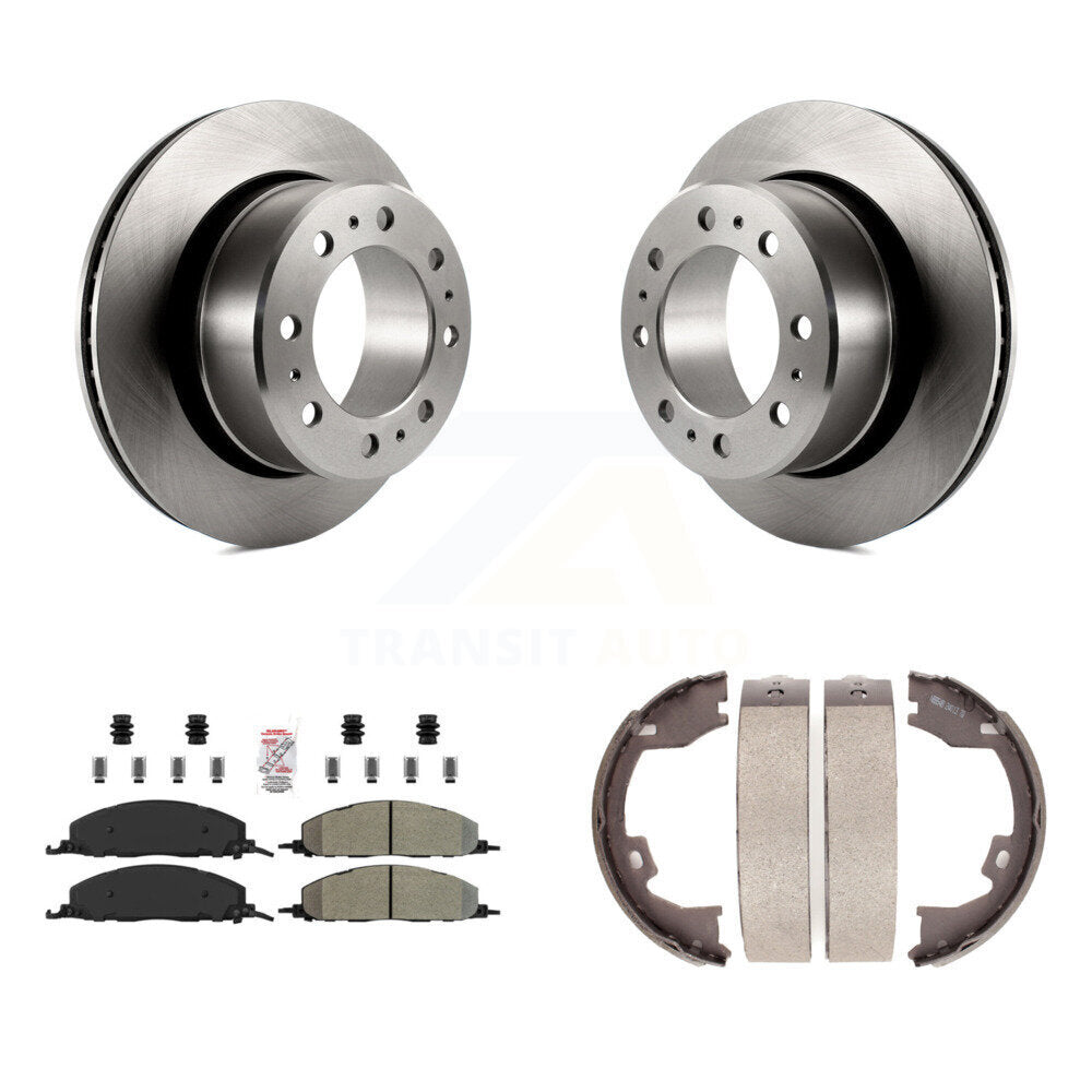 Transit Auto K8A-108294 Disc Brake Kit for 2009-2018 Ram 1500, Ram 2500, Ram 3500 & more - Rear product image