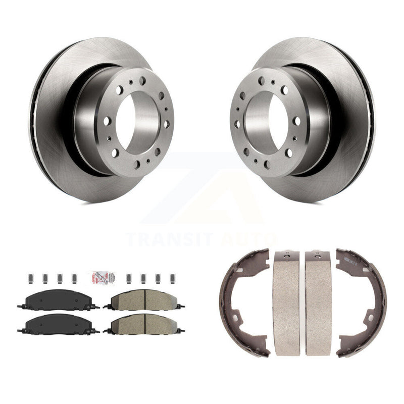Transit Auto K8A-108295 Disc Brake Kit for 2009-2018 Ram 1500, Ram 2500, Ram 3500 & more - Rear product image