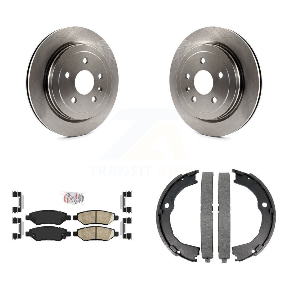 Transit Auto K8A-108296 Disc Brake Kit for 2008-2015 Cadillac CTS, Chevrolet Camaro - Rear product image
