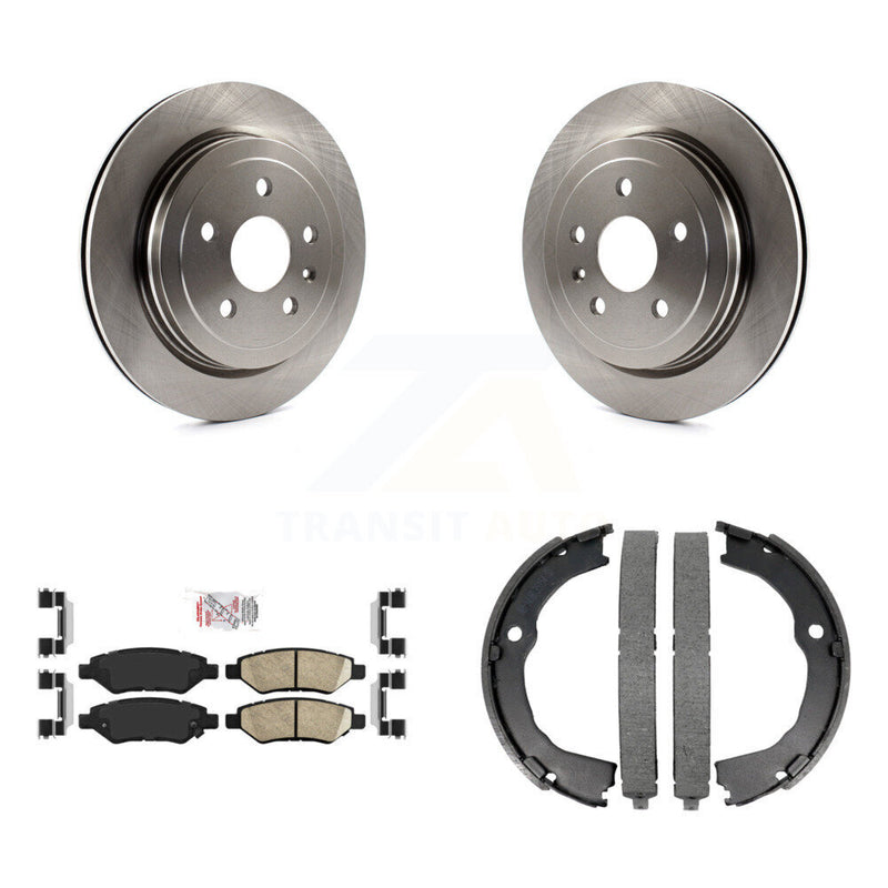 Transit Auto K8A-108296 Disc Brake Kit for 2008-2015 Cadillac CTS, Chevrolet Camaro - Rear product image