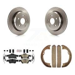 Transit Auto K8A-108302 Disc Brake Kit for 2011-2022 Jeep Grand Cherokee WK, Dodge Durango, Jeep Grand Cherokee - Rear product image