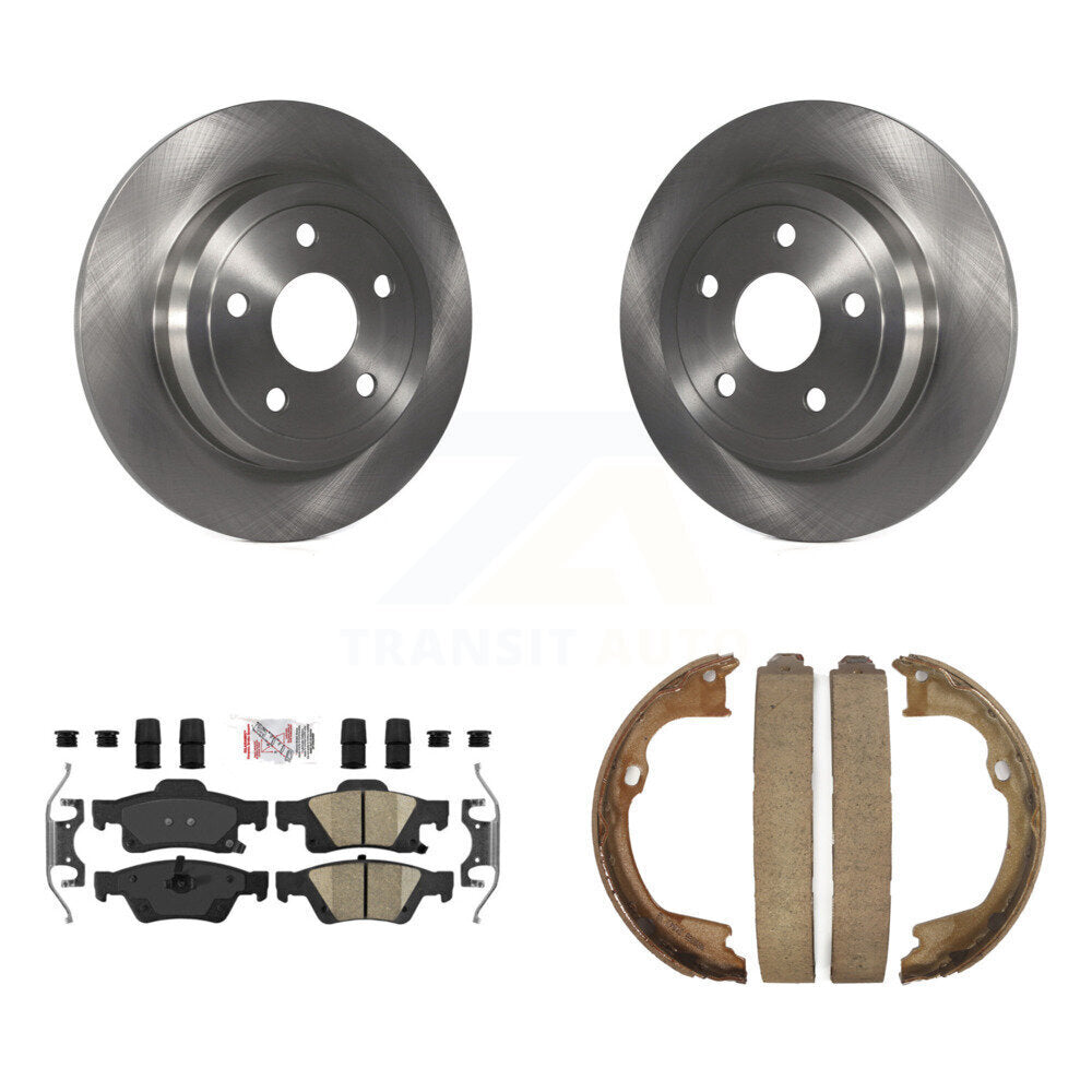 Transit Auto K8A-108303 Disc Brake Kit for 2011-2017 Dodge Durango, Jeep Grand Cherokee - Rear product image