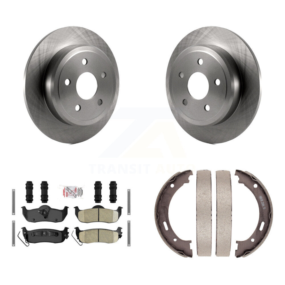 Transit Auto K8A-108309 Disc Brake Kit for 2005-2010 Jeep Grand Cherokee, Jeep Commander - Rear product image