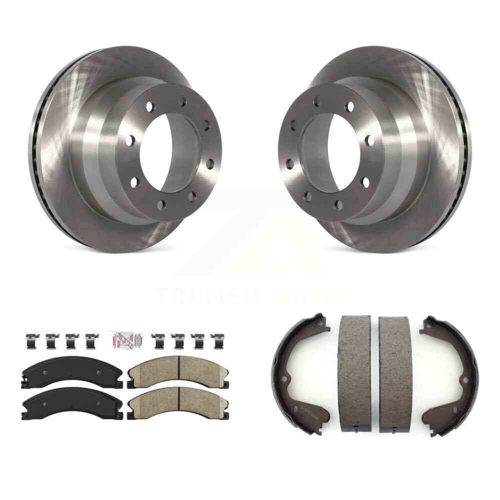 Transit Auto K8A-108316 Disc Brake Kit for 2009-2020 Chevrolet Express 4500, Chevrolet Express 3500, GMC Savana 3500 & more - Rear product image