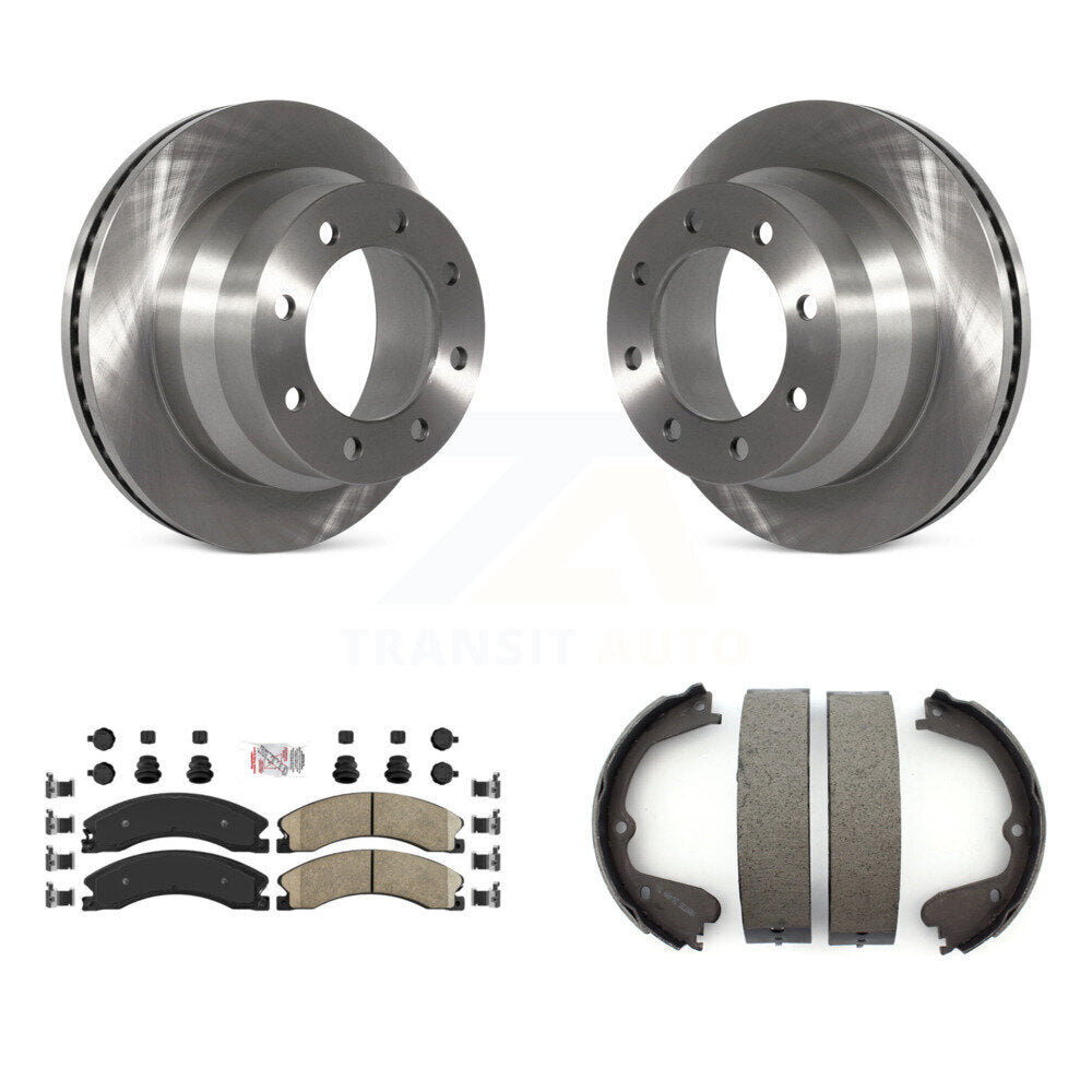 Transit Auto K8A-108317 Disc Brake Kit for 2009-2020 Chevrolet Express 4500, Chevrolet Express 3500, GMC Savana 3500 & more - Rear product image