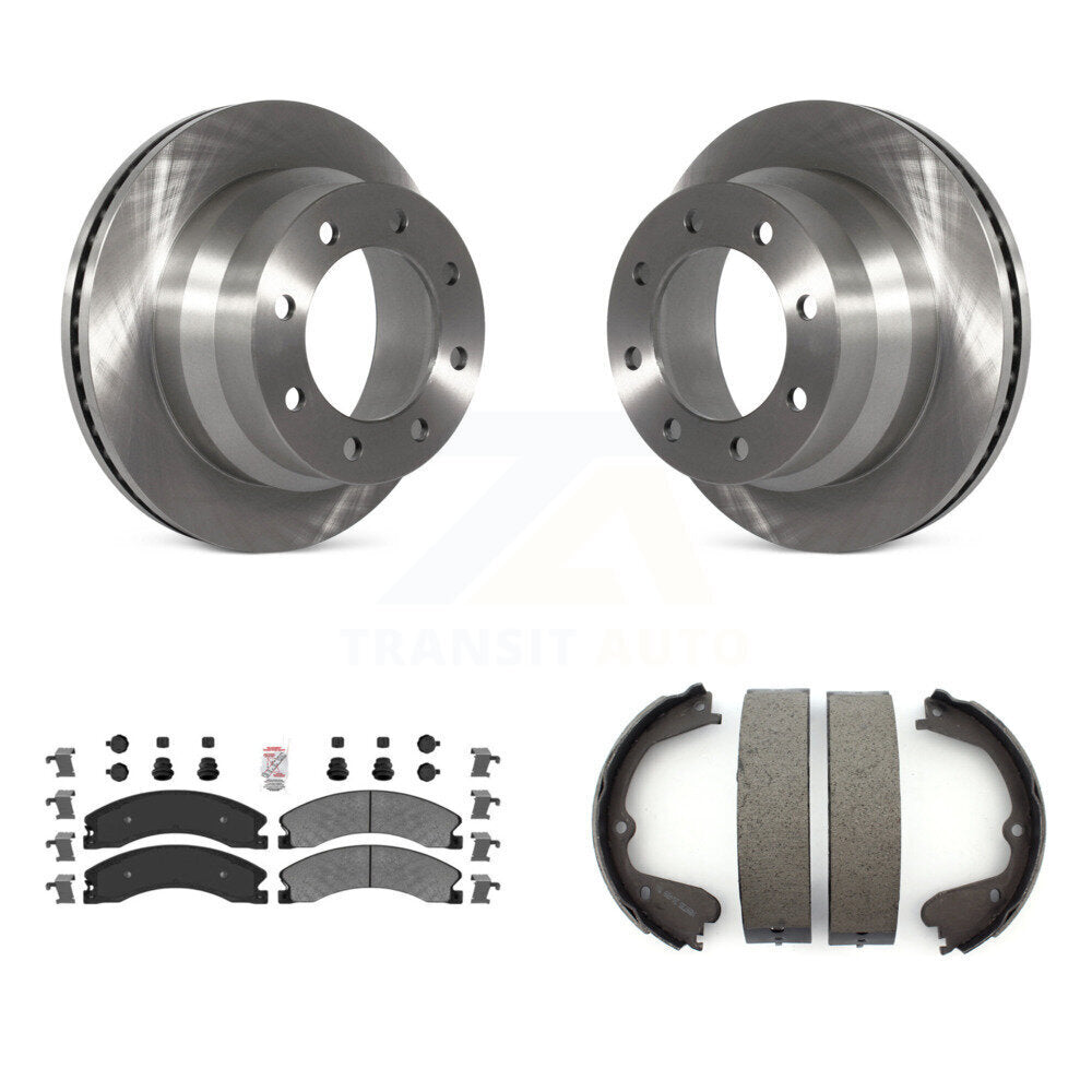 Transit Auto K8A-108318 Disc Brake Kit for 2009-2020 Chevrolet Express 4500, Chevrolet Express 3500, GMC Savana 3500 & more - Rear product image