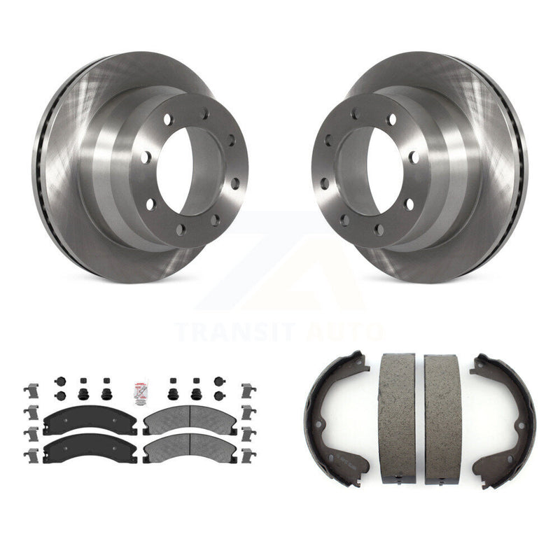 Transit Auto K8A-108318 Disc Brake Kit for 2009-2020 Chevrolet Express 4500, Chevrolet Express 3500, GMC Savana 3500 & more - Rear product image